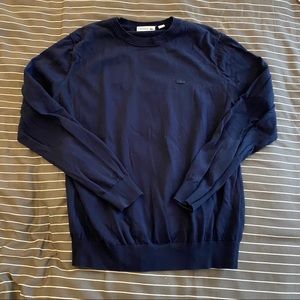 Lacoste crew neck sweater